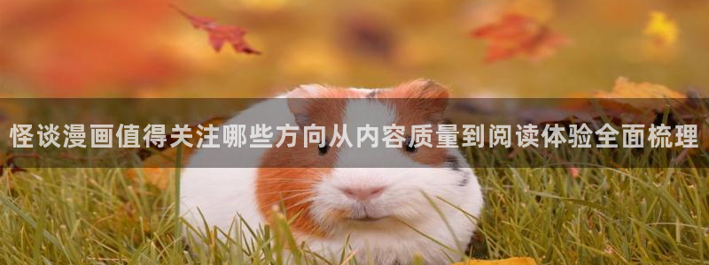 梦漫漫画悬疑漫画：怪谈漫画值得关注哪些方向从内容质量到阅读体验全面梳理